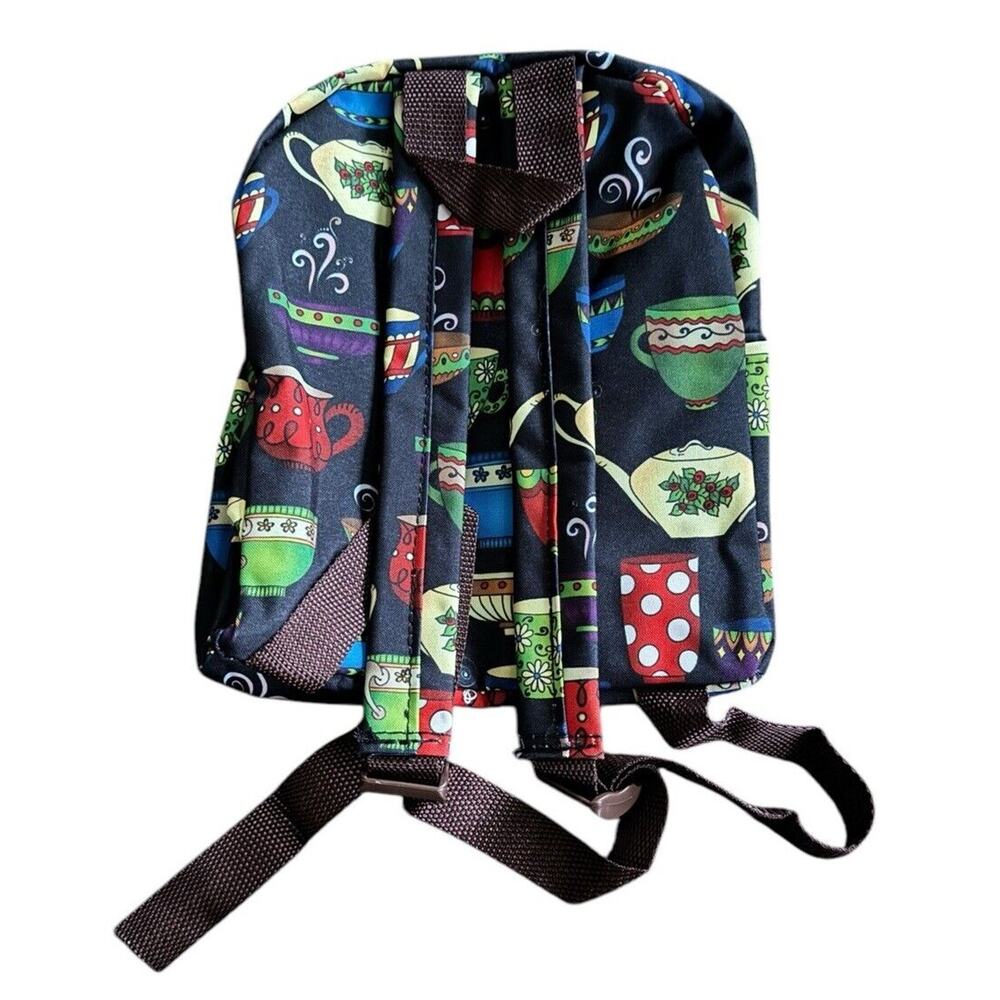 Creation Island Day Pack Mini Backpack Tea Coffee NWT Travel Vacation Essential - Picture 3 of 8